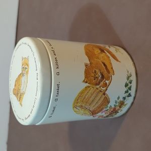 Kitty Tin Round A tisket A tasket and Of all things sayings pics of cats kittens
